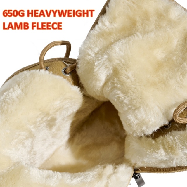 BAIRUILUN Men's & Women's Winter Snow Boots Ladies Warm Fur Lined Ankle Booties Wholesale Outdoor Water Resistant Winter Boots