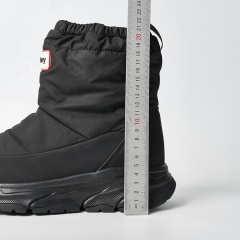 Bairuilun Supplier Customized Women Mid Calf Winter Snow Boots High Quality Waterproof Anti-slip Women's Snow Boots Winter Shoes