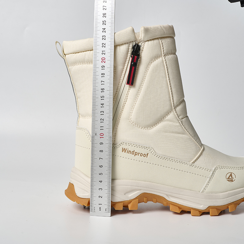 BAIRUILUN Wholesale Anti-slip Outdoor Hiking Snow Boots with Snow Traction Cleats Waterproof Snow Boots for Extreme Cold Regions