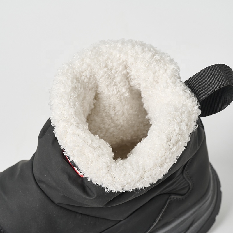 Bairuilun Supplier Customized Women Mid Calf Winter Snow Boots High Quality Waterproof Anti-slip Women's Snow Boots Winter Shoes