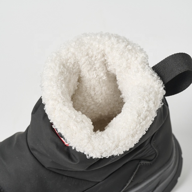 Bairuilun Supplier Customized Women Mid Calf Winter Snow Boots High Quality Waterproof Anti-slip Women's Snow Boots Winter Shoes