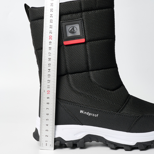 Non-slip Foldable Ice Cleats Winter Snow Boots Waterproof Thermal Mid-Calf Extreme Cold Proof Snow Boots OEM/ODM Wholesale