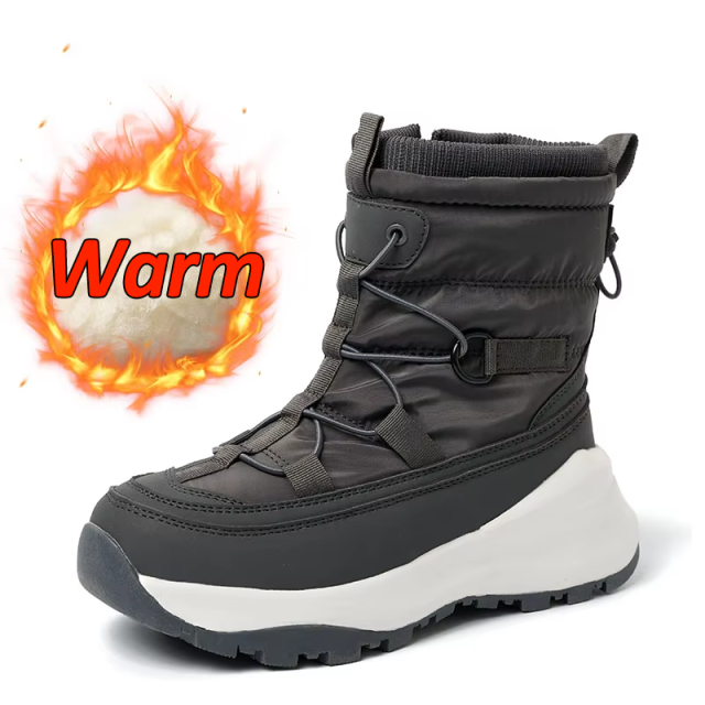 Wholesale New Outdoor Cold-resistant Mountaineering Boots Withstand Minus 40 Degrees Unisex Platform Anti-slip Snow Boots