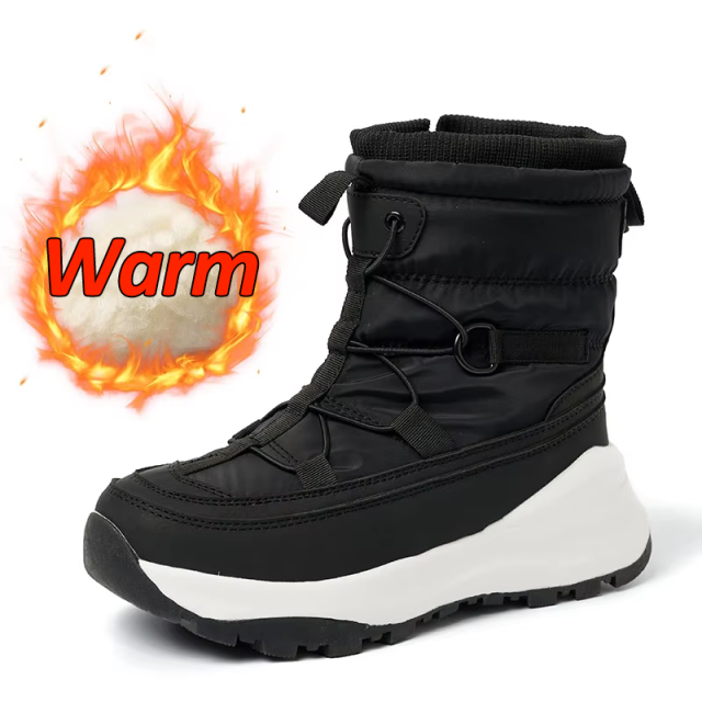 Wholesale New Outdoor Cold-resistant Mountaineering Boots Withstand Minus 40 Degrees Unisex Platform Anti-slip Snow Boots