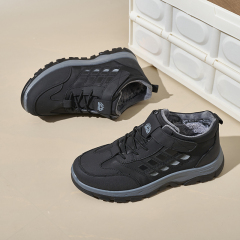 Wholesale Unisex Snow Boots Fleece-Lined Sneakers Low-Cut Comfortable Soft Sole Thermal Insulated Casual Shoes for Snow