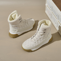 Wholesale Customization Large Size Winter Velvet High Top Outdoor Mountaineering Thickened Waterproof Men's Snow Boots