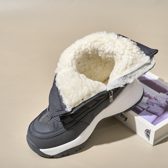 Wholesale New Outdoor Cold-resistant Mountaineering Boots Withstand Minus 40 Degrees Unisex Platform Anti-slip Snow Boots