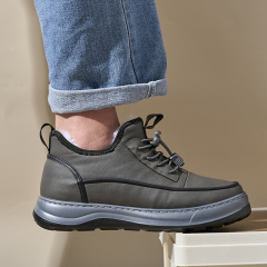 High Quality Outdoor Cotton Shoes Sports Winter Casual Walking Shoes Wool Non-slip Waterproof Men's Snow Boots