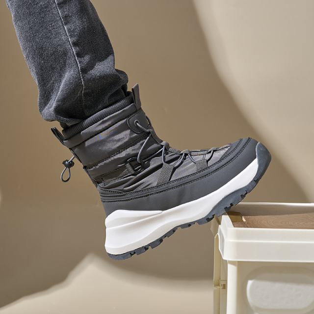 Wholesale New Outdoor Cold-resistant Mountaineering Boots Withstand Minus 40 Degrees Unisex Platform Anti-slip Snow Boots