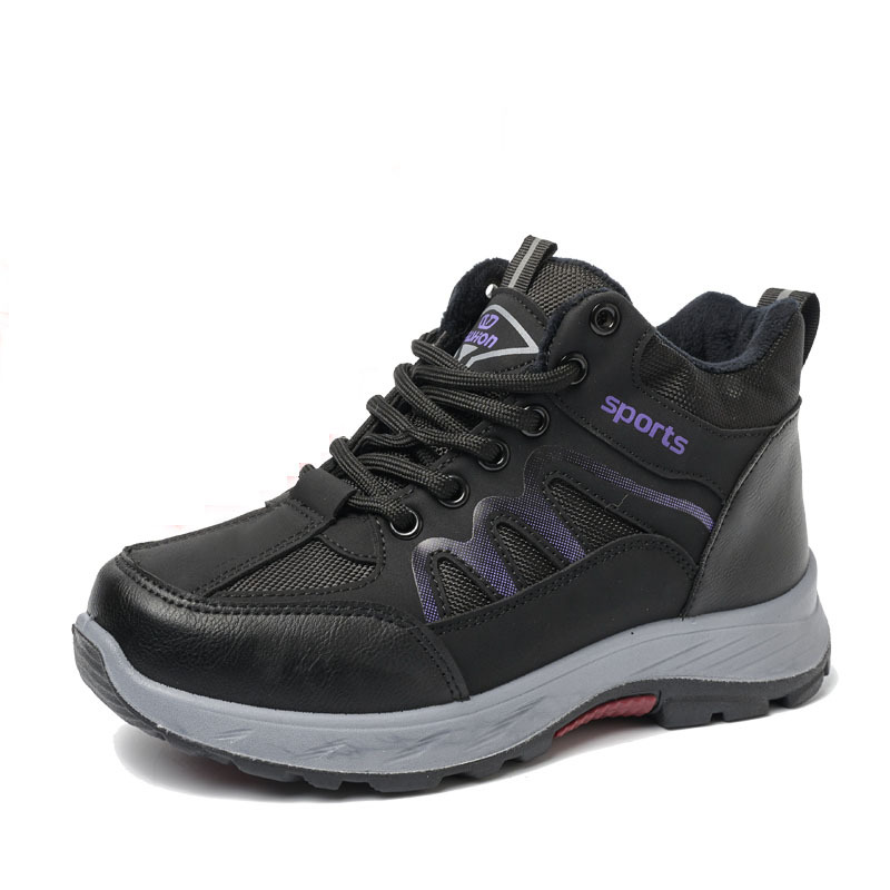 Fashionable Winter Cotton Shoes Sports Casual Walking Shoes Non-slip Comfortable Ankle Boots Women's Snow Boots