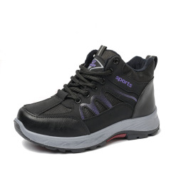 Fashionable Winter Cotton Shoes Sports Casual Walking Shoes Non-slip Comfortable Ankle Boots Women's Snow Boots