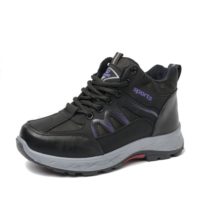 Fashionable Winter Cotton Shoes Sports Casual Walking Shoes Non-slip Comfortable Ankle Boots Women's Snow Boots