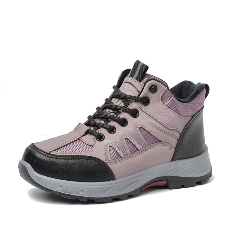 Fashionable Winter Cotton Shoes Sports Casual Walking Shoes Non-slip Comfortable Ankle Boots Women's Snow Boots
