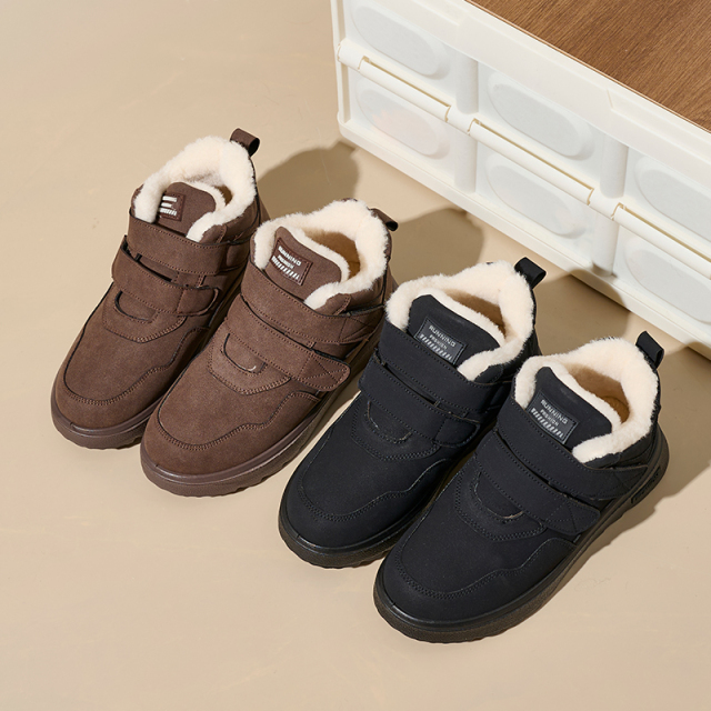 Winter Custom Waterproof Winter Cotton Shoes Warm Ankle Boots Ladies Comfortable Warm Thick Snow Boots