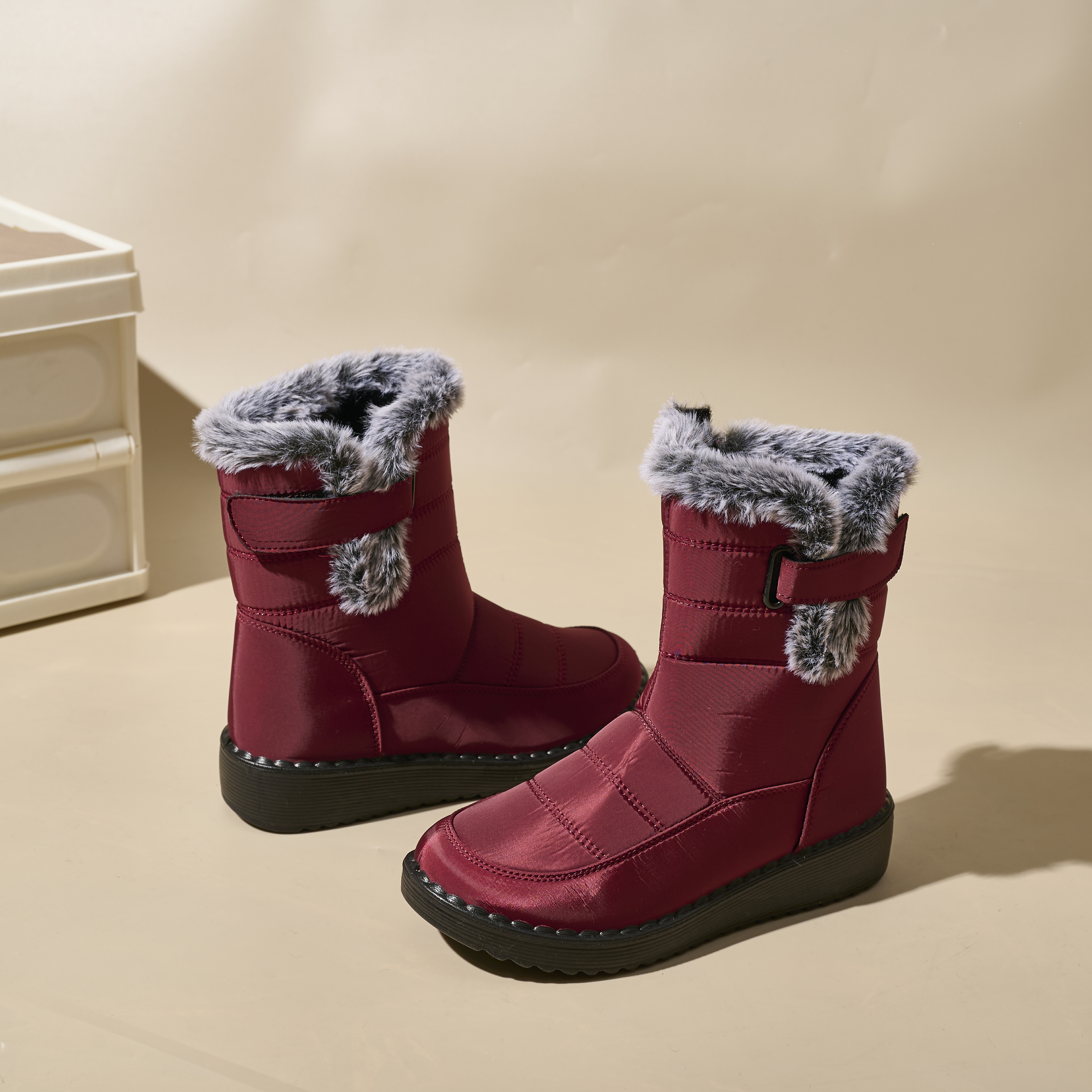 Wholesale Outdoor Winter Booties Women's Winter New Cozy Warm Trendy Snow Boots Waterproof Casual Women's Boots