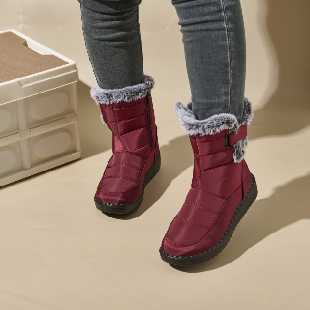 Wholesale Outdoor Winter Booties Women's Winter New Cozy Warm Trendy Snow Boots Waterproof Casual Women's Boots