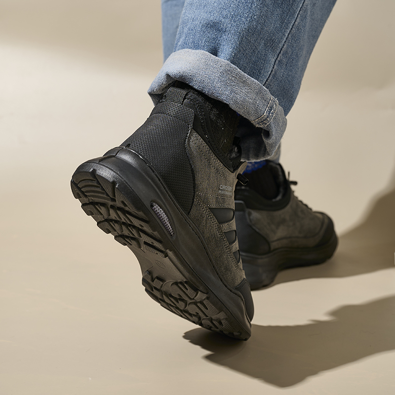 High Quality Winter Shoes Mens Winter Trekking Snow Boots Non-slip Waterproof Men's PU Ankle Boots