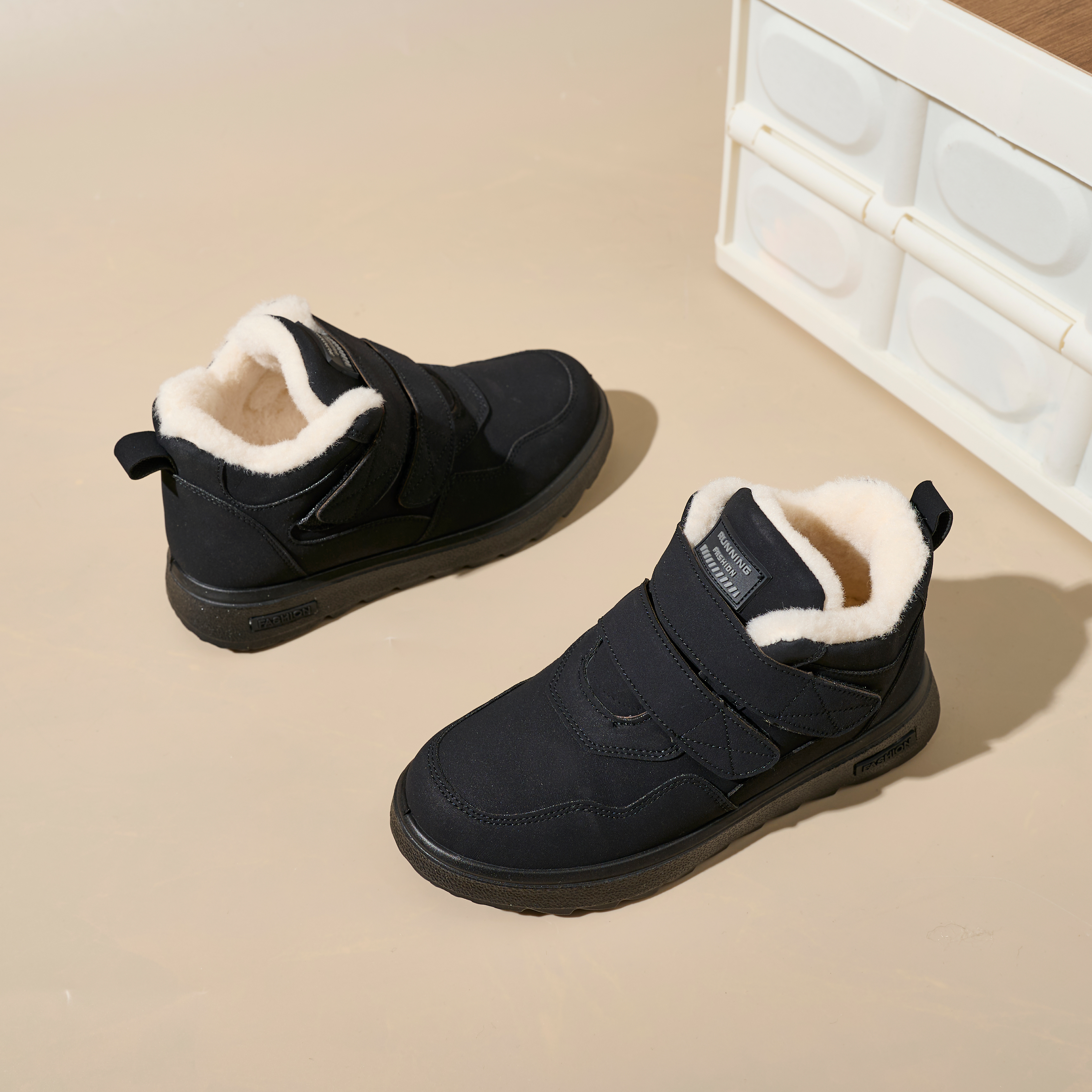 Winter Custom Waterproof Winter Cotton Shoes Warm Ankle Boots Ladies Comfortable Warm Thick Snow Boots
