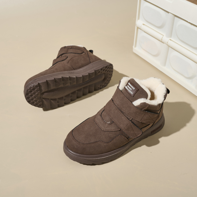 Winter Custom Waterproof Winter Cotton Shoes Warm Ankle Boots Ladies Comfortable Warm Thick Snow Boots