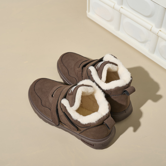 Winter Custom Waterproof Winter Cotton Shoes Warm Ankle Boots Ladies Comfortable Warm Thick Snow Boots