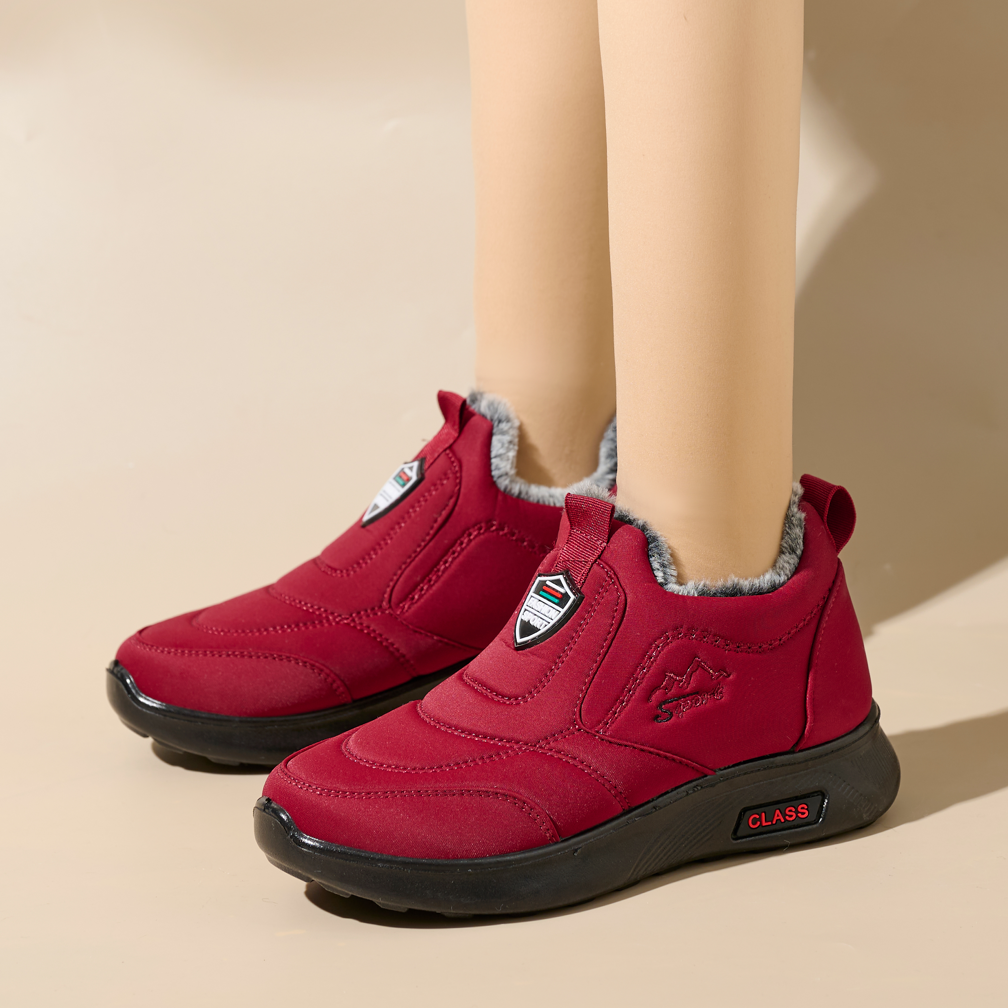 Fashion Popular Warm Light Comfortable Winter Waterproof Cotton Shoes Non-slip Women's Snow Boots