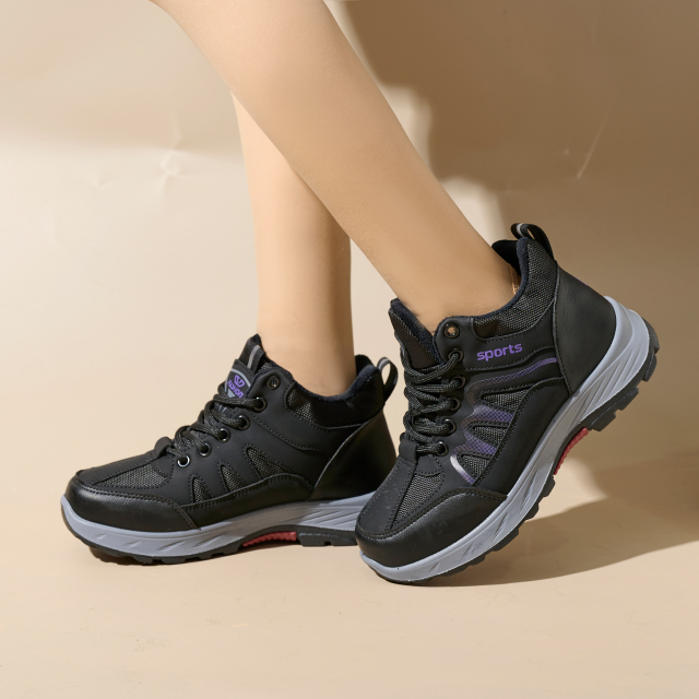 Fashionable Winter Cotton Shoes Sports Casual Walking Shoes Non-slip Comfortable Ankle Boots Women's Snow Boots