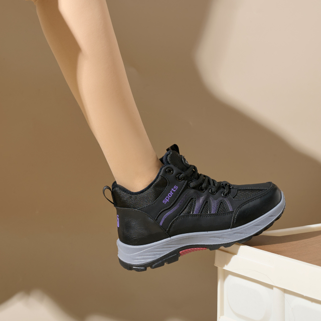Fashionable Winter Cotton Shoes Sports Casual Walking Shoes Non-slip Comfortable Ankle Boots Women's Snow Boots