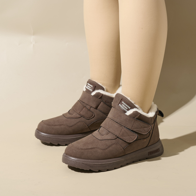 Winter Custom Waterproof Winter Cotton Shoes Warm Ankle Boots Ladies Comfortable Warm Thick Snow Boots