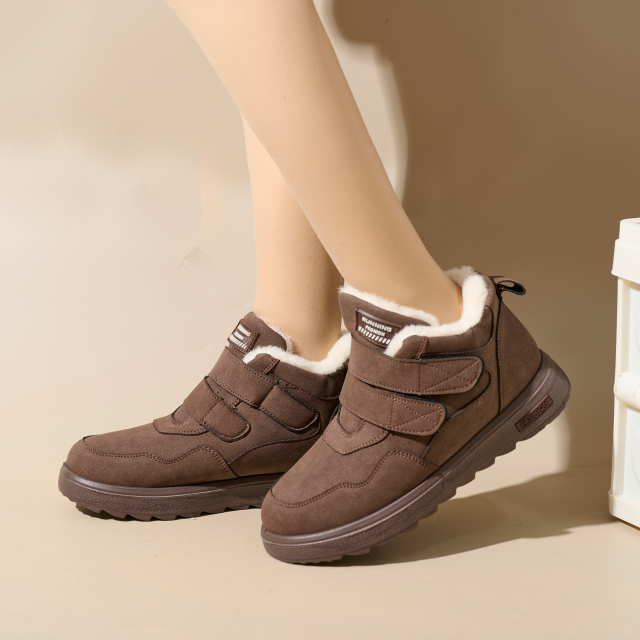 Winter Custom Waterproof Winter Cotton Shoes Warm Ankle Boots Ladies Comfortable Warm Thick Snow Boots