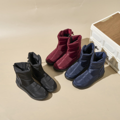 Winter Outdoor Long Women's Boots Wholesale Thicken Plush Waterproof Winter Boots Polyurethane Lightweight Women Snow Boots