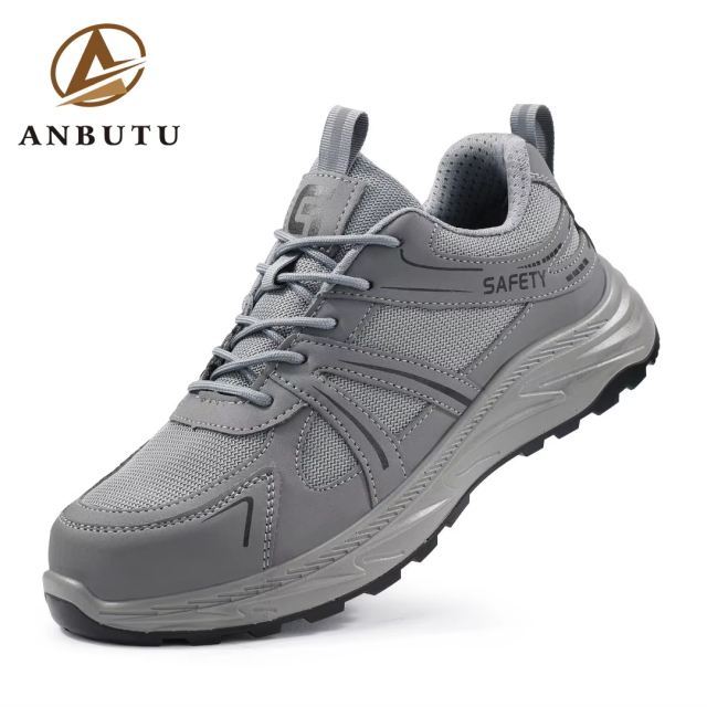 Factory Wholesale 2025 New Style Comfortable and Safe Shoes, Puncture-resistant Men's Construction Site Safety Shoes