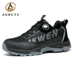 Wholesale of 2025 New Style Work Shoes From the Manufacturer, Casual Construction Site Shoes, Anti-puncture Men's Safety Shoes