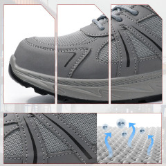 Factory Wholesale 2025 New Style Comfortable and Safe Shoes, Puncture-resistant Men's Construction Site Safety Shoes