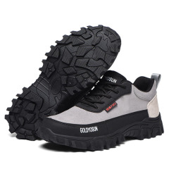 2025 New men's comfortable work shoes, punctureproof men's high-quality safety shoes