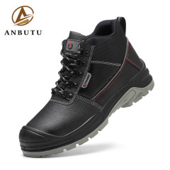 Factory Wholesale High-quality On-site Anti-drop and Anti-puncture Work Shoes, Comfortable Men's Safety Shoes