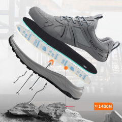 Factory Wholesale 2025 New Style Comfortable and Safe Shoes, Puncture-resistant Men's Construction Site Safety Shoes