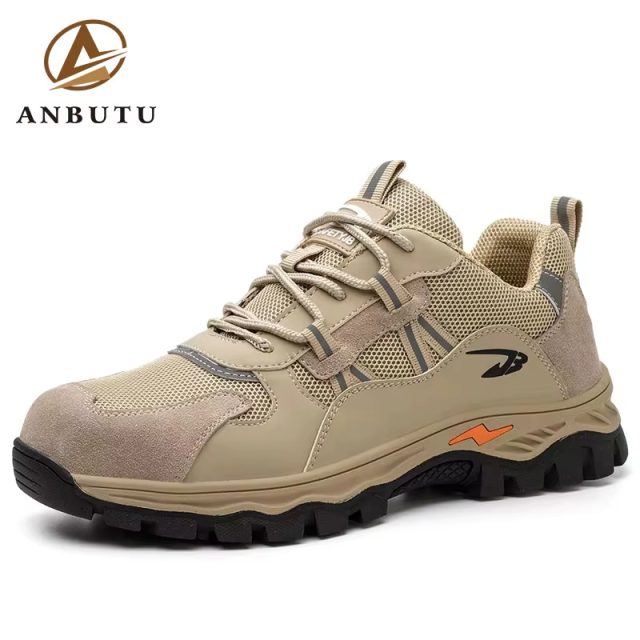 Wholesale of New Protective Shoes, Durable and Fashionable Men's Work Shoes, and Steel-toed Men's Safety Shoes