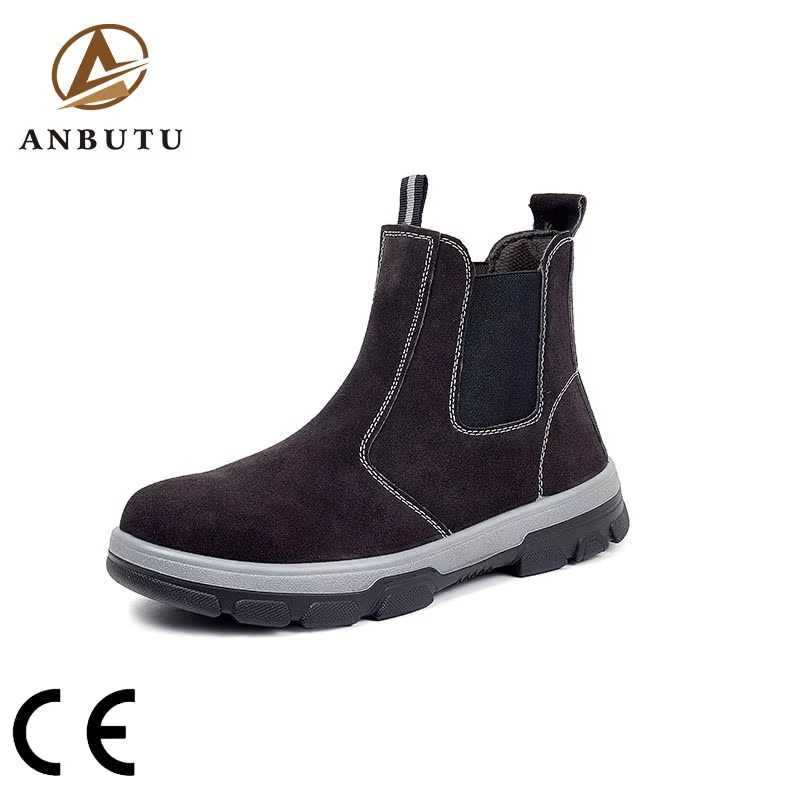 High Quality Material Men's Safety Work Boots Non-slip and Anti-smash Support Custom Work Safety Shoes