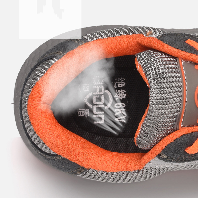 High-quality Wholesale Men's Suede Safety Shoes, Puncture-resistant and Wear-resistant Men's Safety Shoes