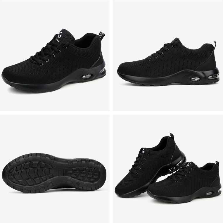 Wholesale Work Shoes, Sports Breathable, Casual and Comfortable, Steel-toe Sole Safety Shoes for Construction Sites