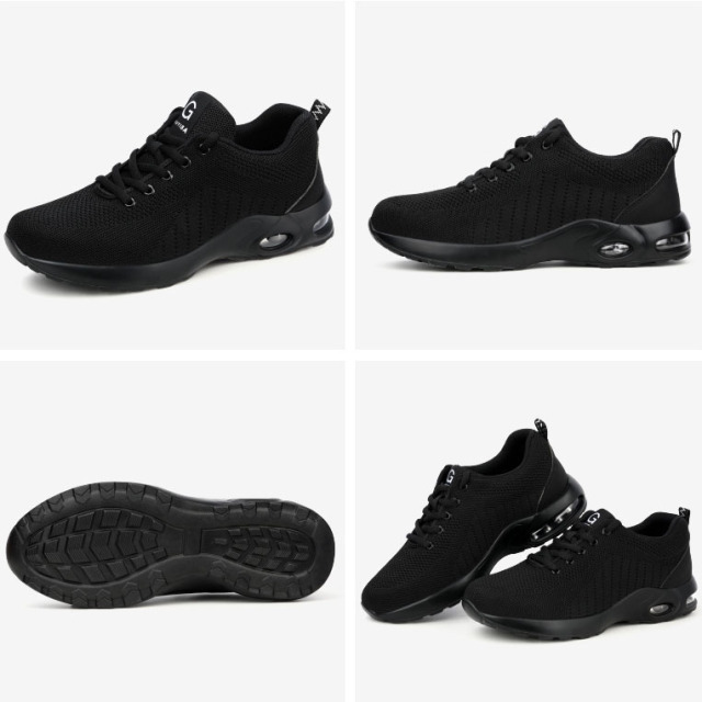 Wholesale Work Shoes, Sports Breathable, Casual and Comfortable, Steel-toe Sole Safety Shoes for Construction Sites