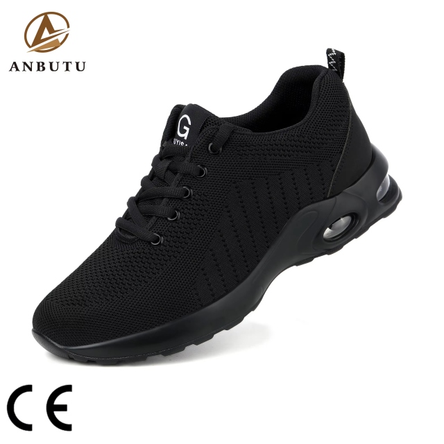 Wholesale Work Shoes, Sports Breathable, Casual and Comfortable, Steel-toe Sole Safety Shoes for Construction Sites