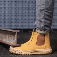 Factory Wholesale High-quality Safety Shoes That Are Easy to Put on and Take Off and Wear-resistant Men's Work Shoes