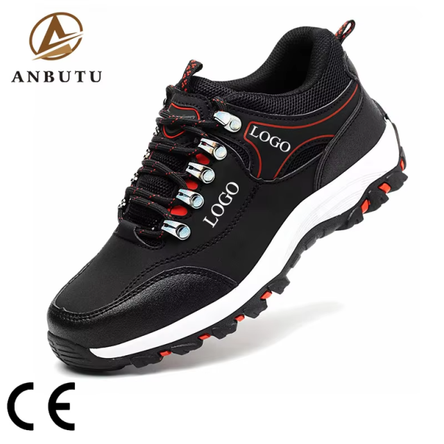 Manufacturer Fashion Anti-smash Wear Resistant Safety Shoes Hot Sale Waterproof Steel Toe Work Sport Safety Shoes