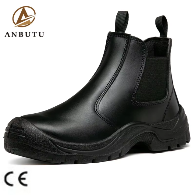 Large Size 38-46 Anti-smashing Work Shoes Stab-proof Men's Safety Shoes