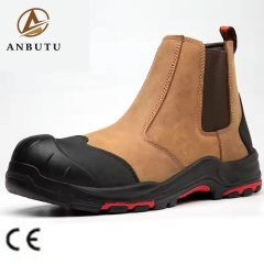 Wholesale Spot Safety Boots Large Size 39-45 Non-slip Plastic Head Work Shoes Stab-proof Men's Safety Shoes