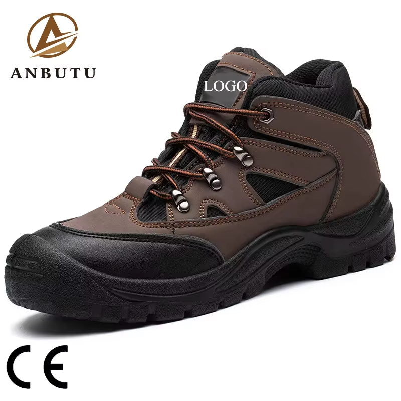 Factory Custom Wholesale Men's Outdoor Leisure Work Upper Fashion Anti-puncture Non-slip Work Safety Shoes