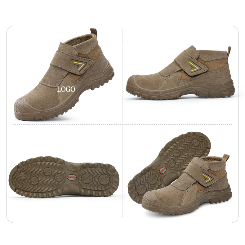 Fashion New Light Soft Large Size Safety Shoes Comfortable Anti Puncture Wear-Resistant Work Safety Shoes
