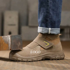 Fashion New Light Soft Large Size Safety Shoes Comfortable Anti Puncture Wear-Resistant Work Safety Shoes