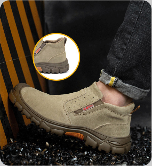 Breathable Non-slip Comfortable Insulation 6KV Puncture-proof Lightweight Safety Shoes for Working